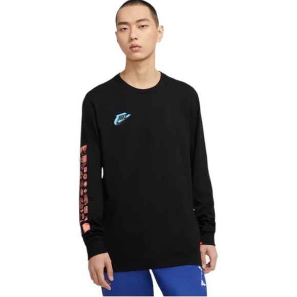Black Nike Long Sleeve Shirt (S) - Picture 2 of 7